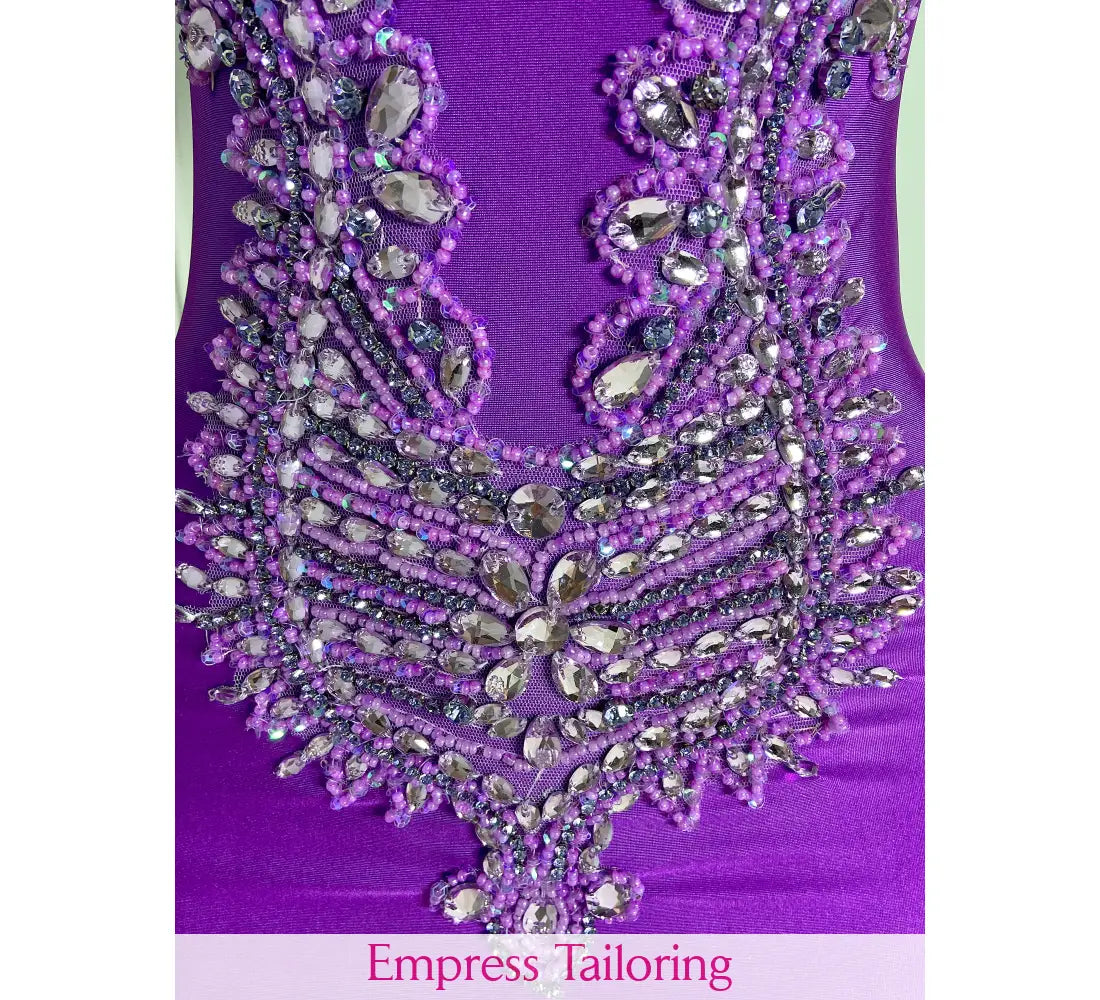 Brenda Design(Purple) Birthday Dress