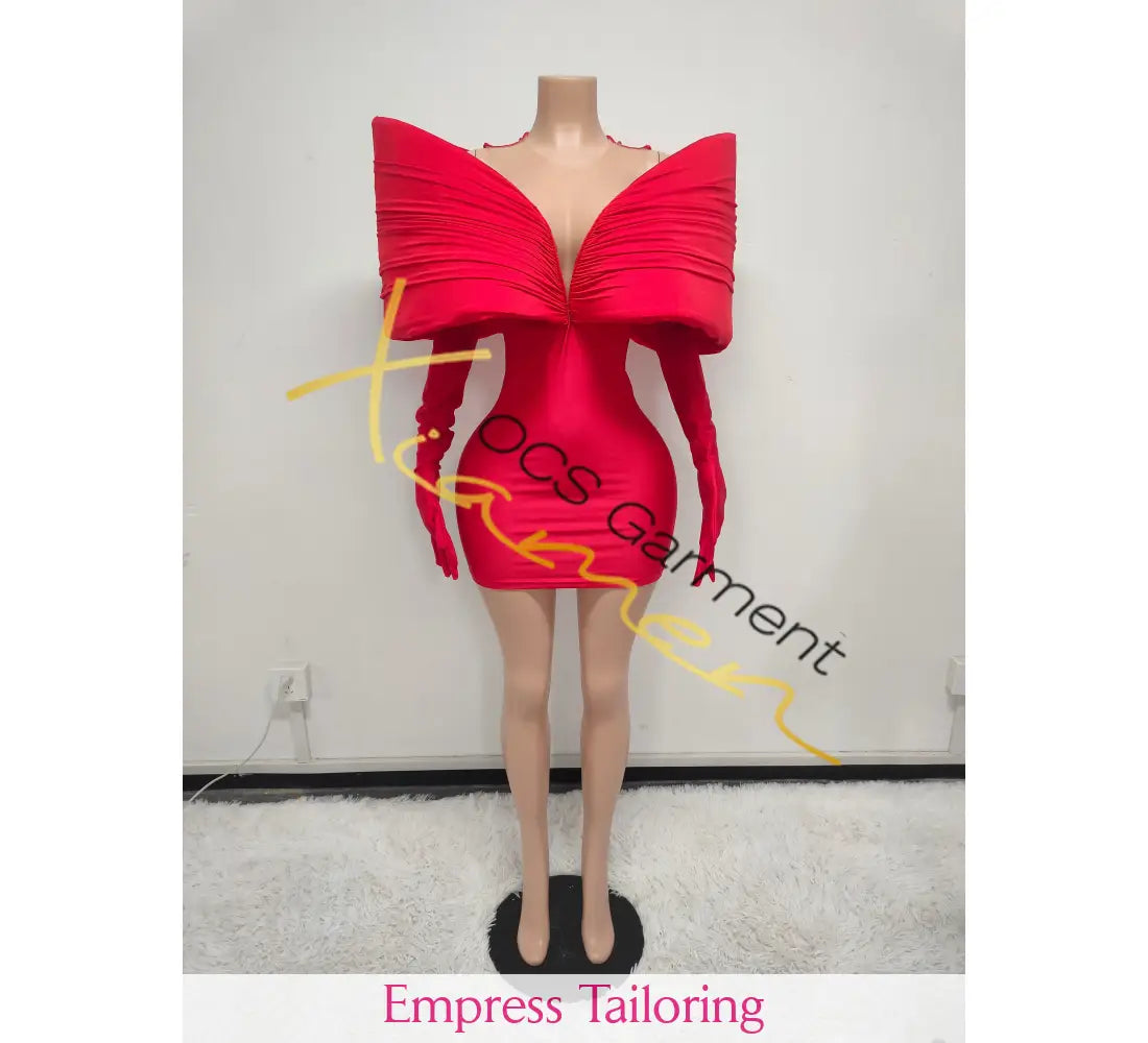 Brit Madam Dresses(Red) Birthday Dress