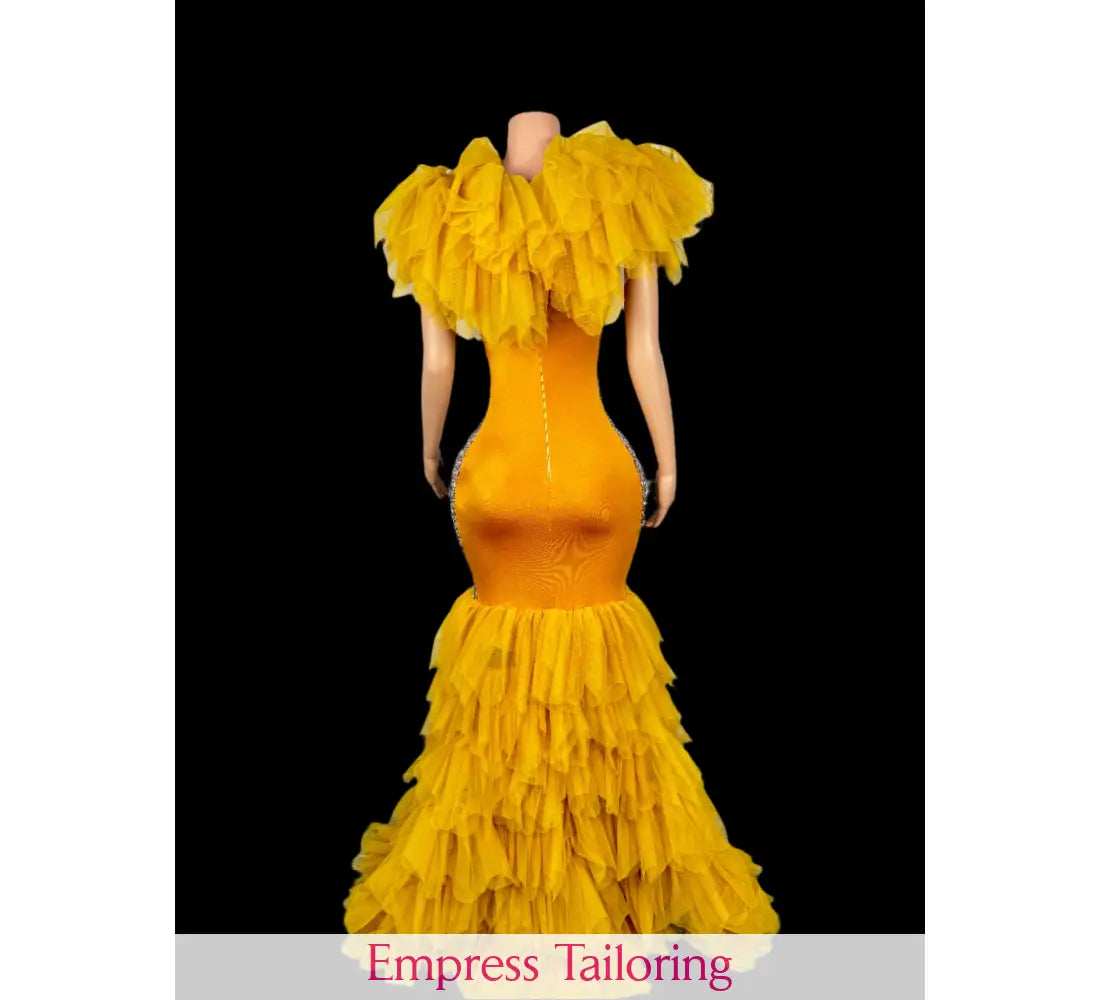 Cinderella Prom Gown(Yellow) Dress