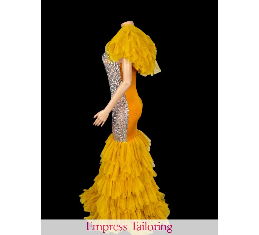 Cinderella Prom Gown(Yellow) Dress