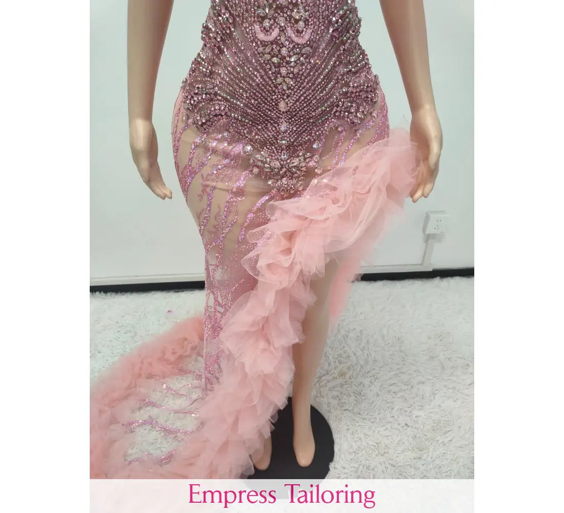 Ember Lace Prom Dress