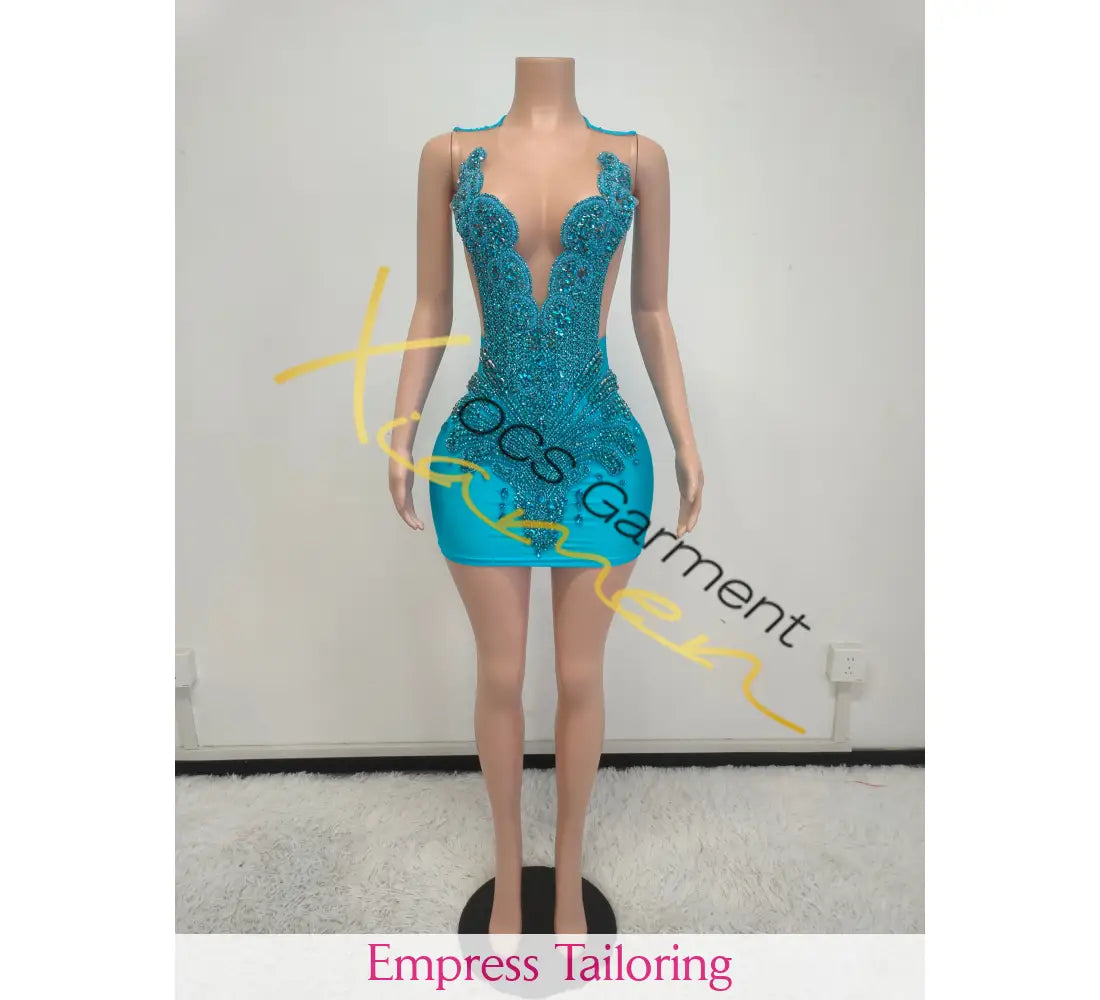 Fantasia Divine Design(Blue) Birthday Dress