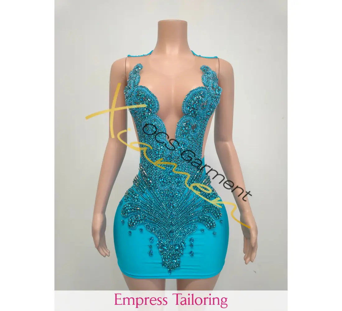 Fantasia Divine Design(Blue) Birthday Dress