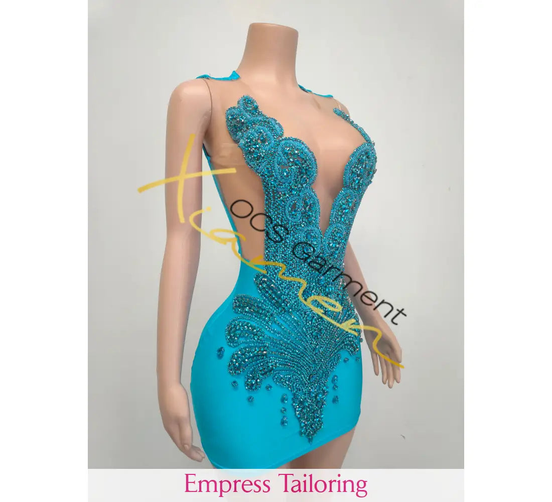 Fantasia Divine Design(Blue) Birthday Dress