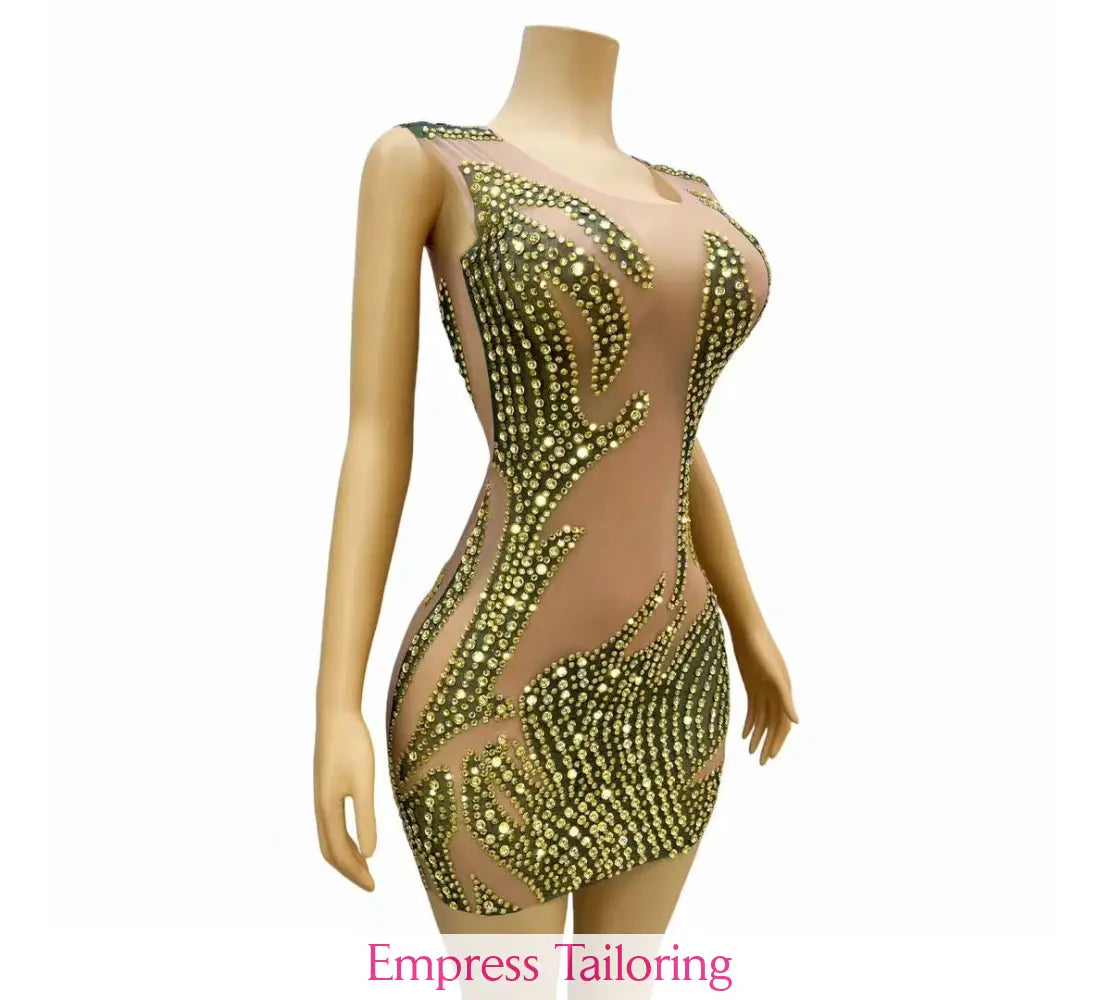 Heatwave Dress(Gold) Formal Dress