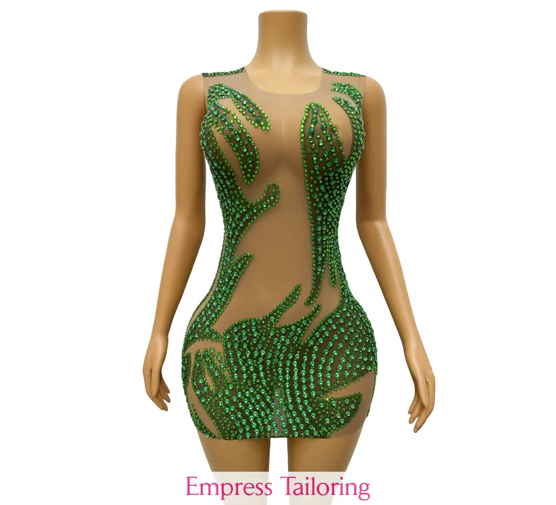 Heatwave Dress(Green) S Formal Dress