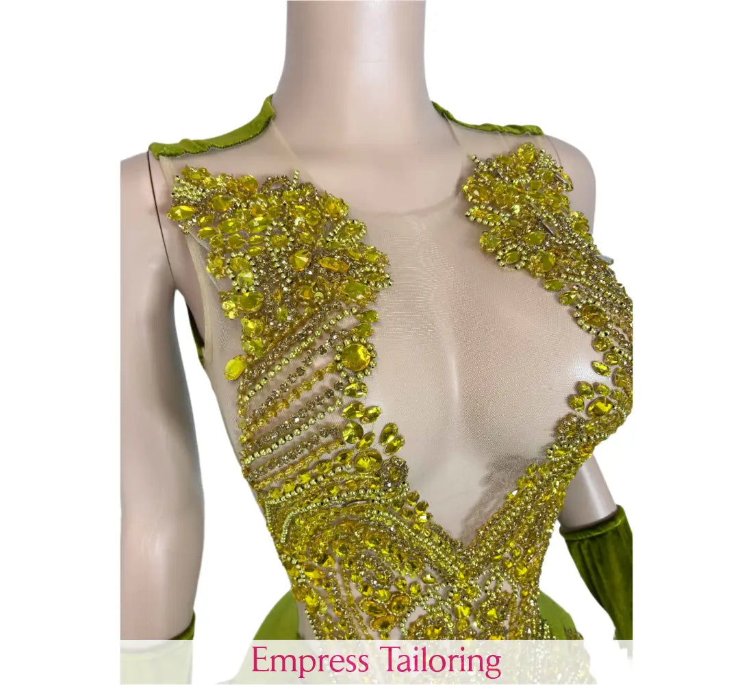 Olivia (Olive Green) Prom Dress