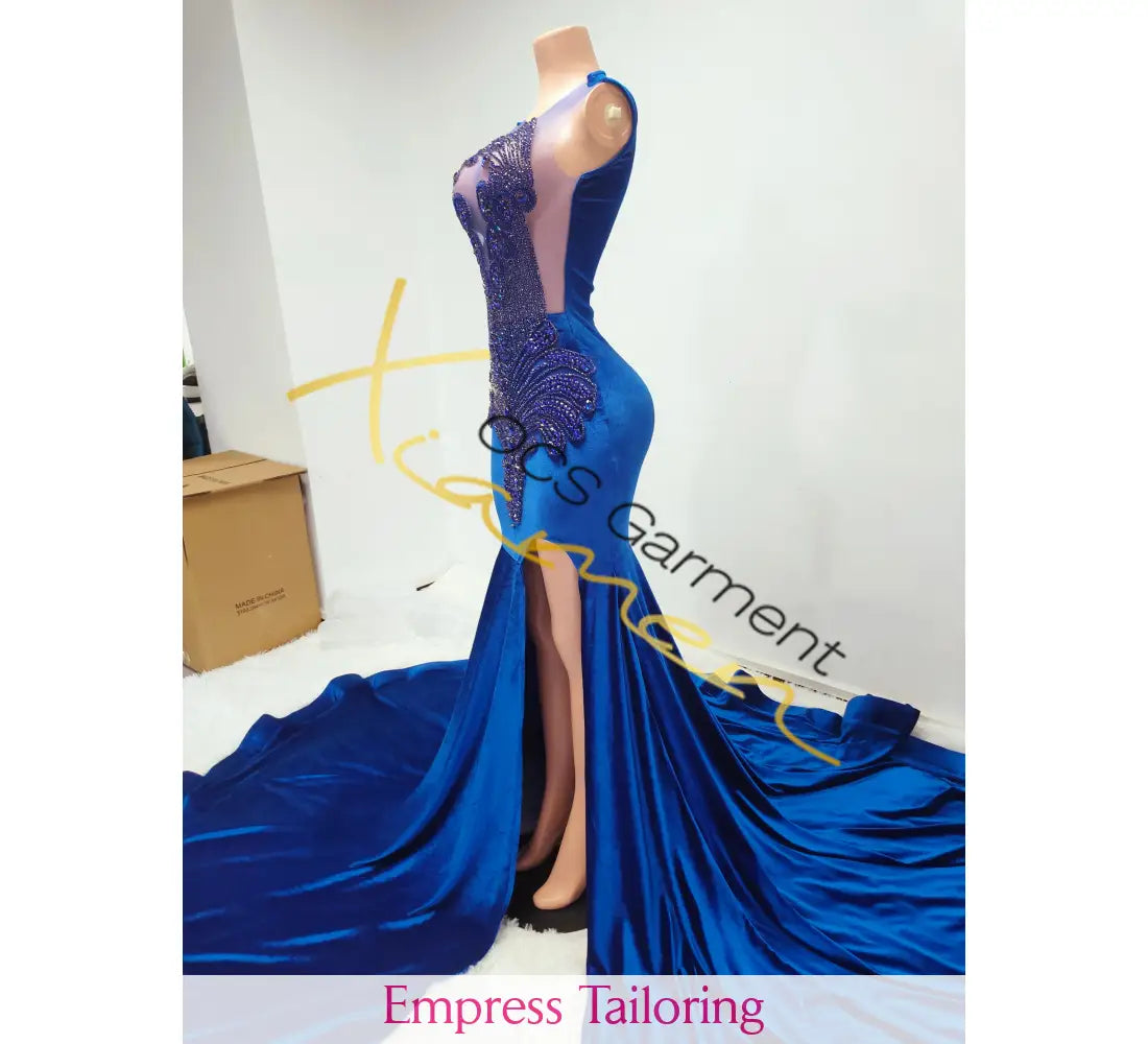 Queen Tatiana Design(Royal Blue) Prom Dress