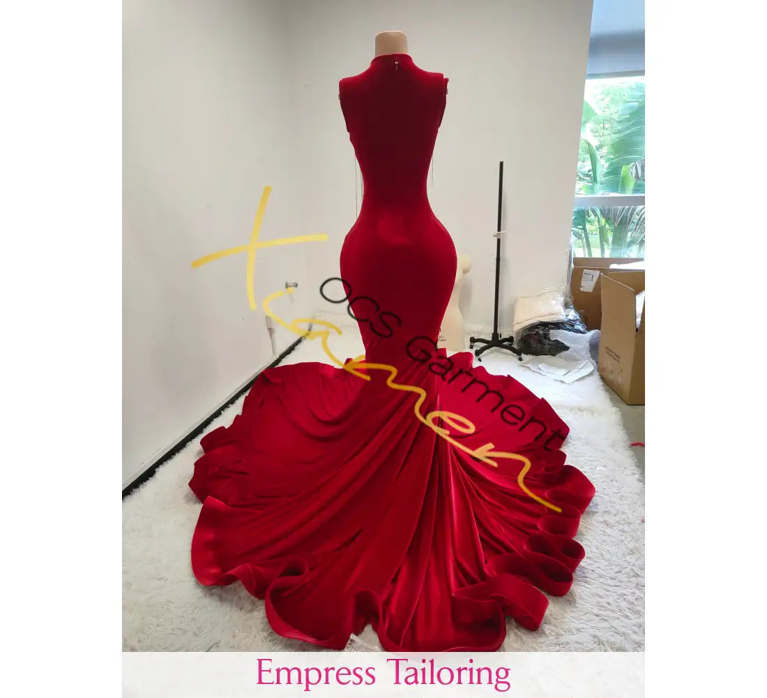 Queen Zina Design(Red) Prom Dress